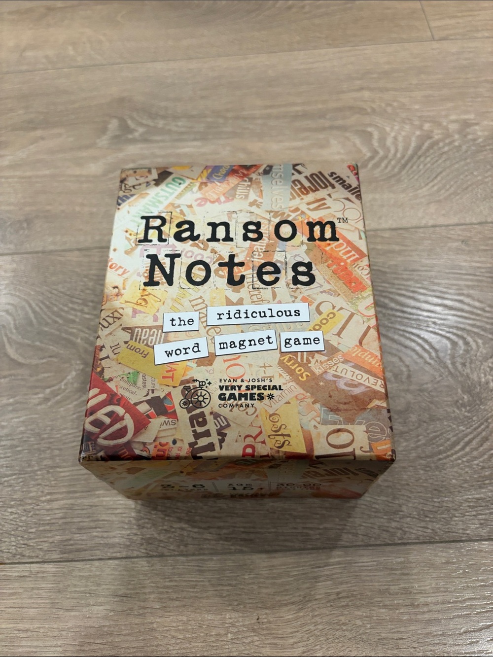 Ransom Notes Game